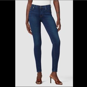 Hudson Jeans Nico Mid-Rise Super Skinny, Medium Indigo